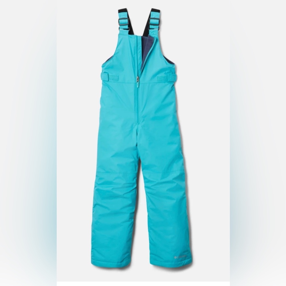 Columbia Girls' Snowslope II Bib Size M Glacier Blue